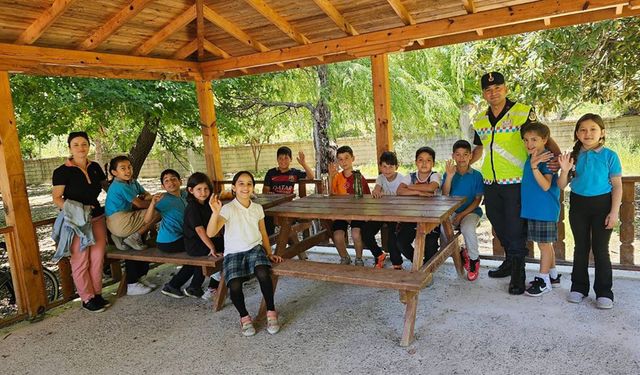 Dalaman'da trafik güvenliği hakkında bilgilendirme yapıldı