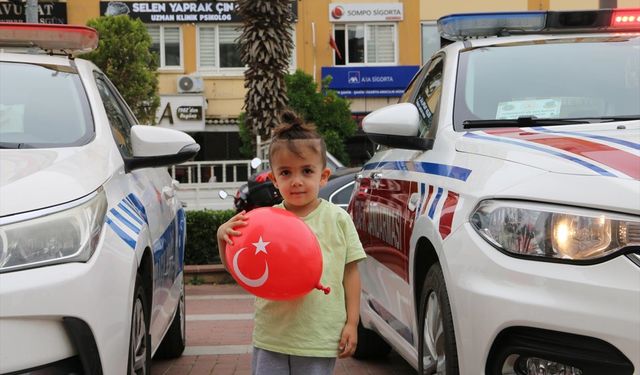 Nazilli'de Trafik Haftası kortejle kutlandı