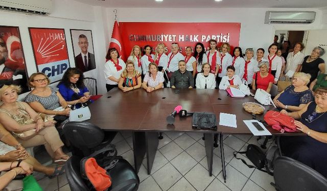 CHP Marmaris’te değişim sırası kadınlarda