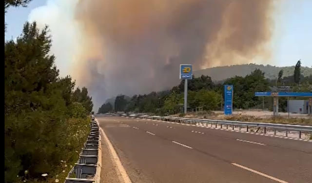 Sabuncubeli'nde yangın