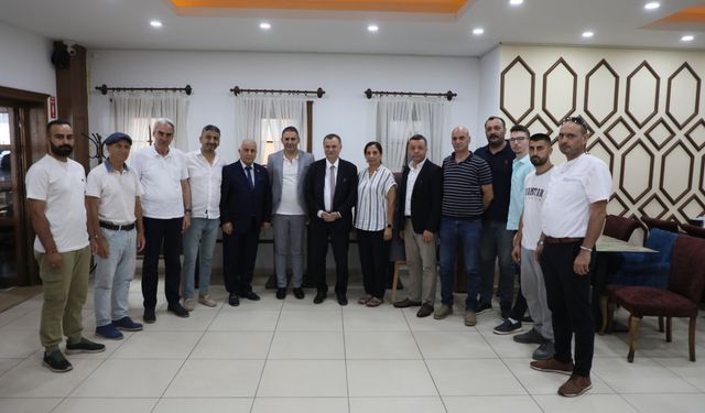 Başkan Balaban Yunusemre Belediyespor'un yönetimini ağırladı