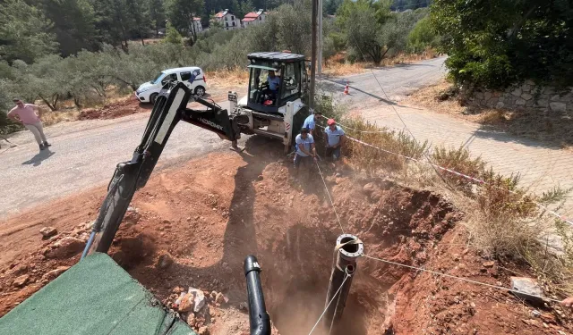 Muğla Fethiye’de içme suyu sorunu gideriliyor