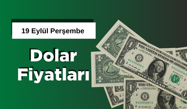 19 Eylül Perşembe  Güncel Döviz Fiyatları