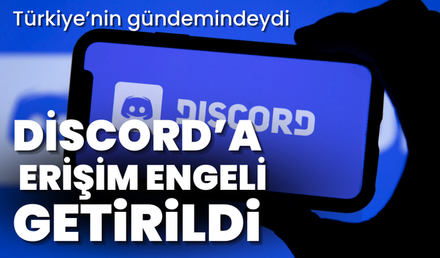 Discord'a erişim engeli geldi