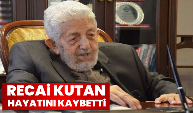 Recai Kutan hayatını kaybetti