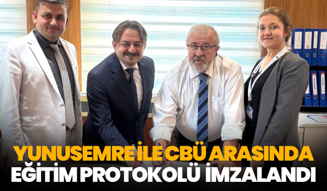 Yunusemre ile CBÜ arasında eğitim protokolü