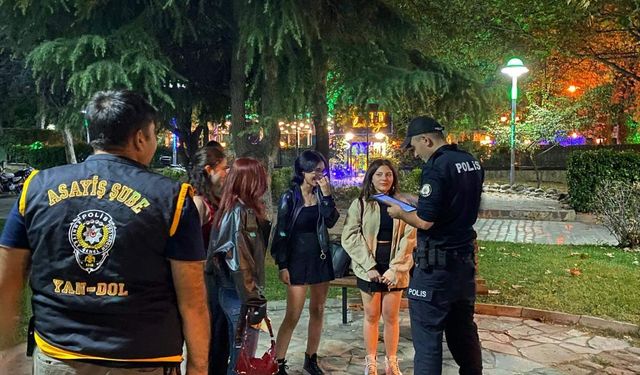 Manisa’da şok denetim 389 şahıs sorgulandı