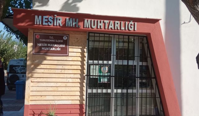 Yunusemre’de muhtarlıklar yenileniyor