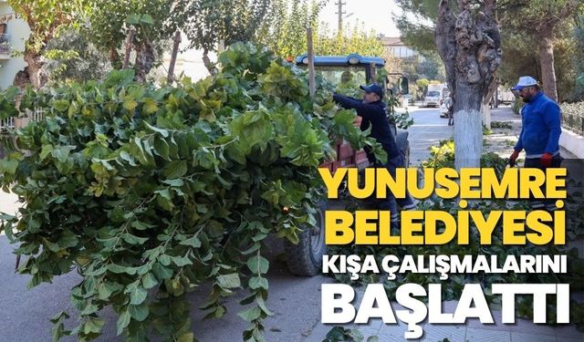 Yunusemre Belediyesi, Kışa Çalışmalarını Başlattı