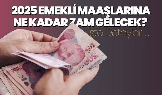 2025 Emekli Maaşlarına Ne Kadar Emekli maaş Gelecek? İşte Detaylar