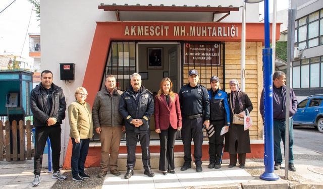 İl Emniyet Müdürü Fahri Aktaş’tan Akmescit Mahallesi’ne Ziyaret