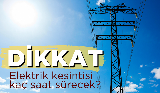 Şehzadeler dikkat! 16 Kasım elektrik kesintisi