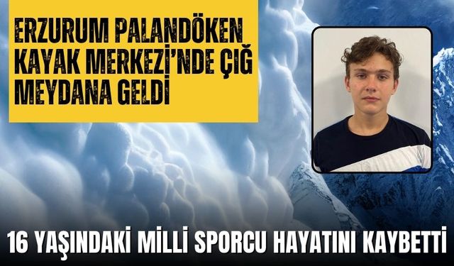 Palandöken'deki çığ faciasında ağır yaralanan 16 yaşındaki milli sporcu Emre Yazgan kurtarılamadı.