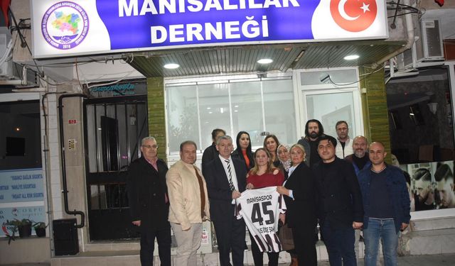 Manisalılar Derneği'nden Manisaspor'a destek mesajı