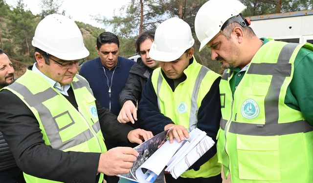 Salihli’nin 91 Milyonluk İçme Suyu Projesi İncelendi