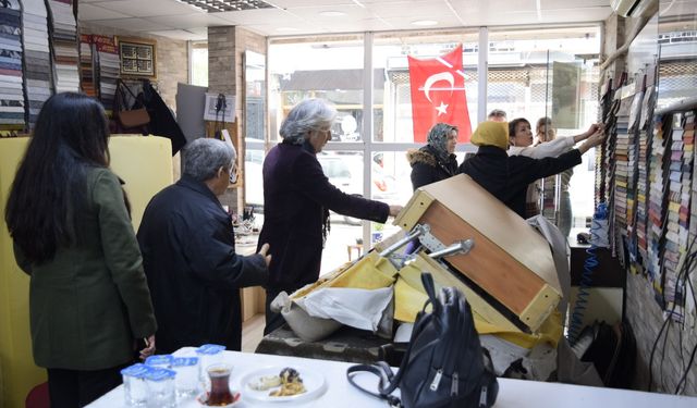 Kaymakam Fatih Genel, Kadın Girişimci Zeycan Sevcan Çakmak’ı Ziyaret Etti