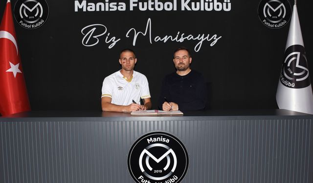 Manisa FK'da yeni transfer!