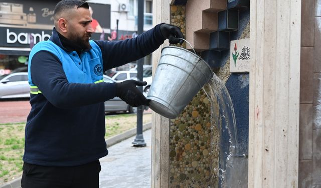 Manisa’nın Hayrat Çeşmelerine Hayat Veriliyor