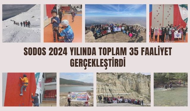 SODOS 2024 yılında toplam 35 faaliyet gerçekleştirdi