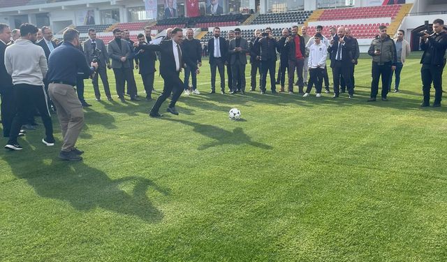 Turgutlu Şehir Stadında ilk maç pazar günü