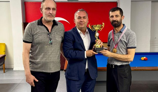 Yunusemreli Bilardocular Finalde Buluştu