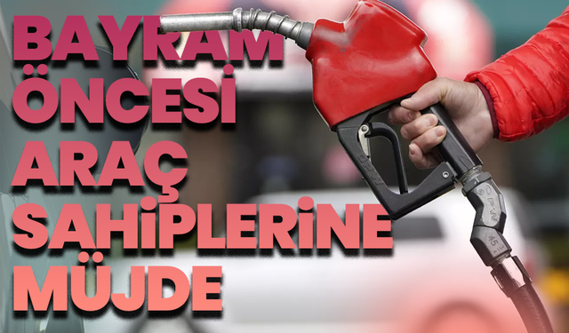 Bayram öncesi araç sahiplerine çifte indirim müjdesi: Motorin ve LPG ucuzluyor