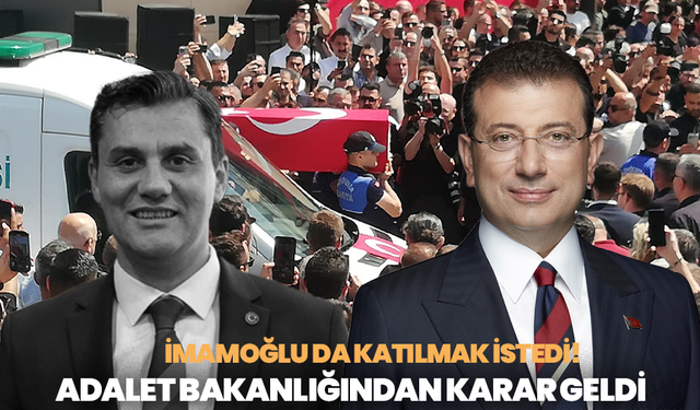 İmamoğlu da katılmak istedi! Ferdi Zeyrek'in cenaze töreni için başvurmuştu: Adalet Bakanlığından karar geldi