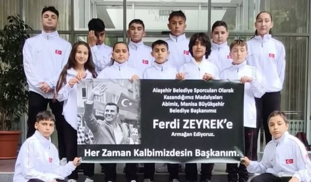 Karate zaferi Ferdi Zeyrek’in aziz hatırasına armağan edildi
