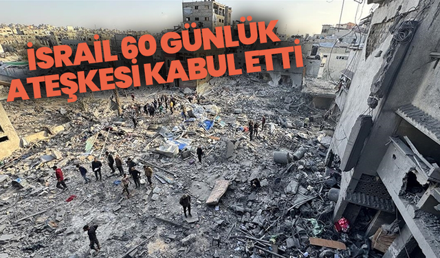 Trump duyurdu: İsrail 60 günlük ateşkesi kabul etti ! Gözler şimdi Hamas’ta