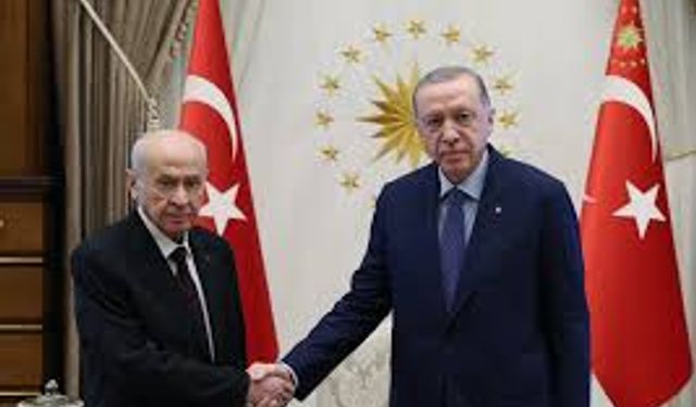 Cumhurbaşkanı Erdoğan Devlet Bahçeli ile buluştu
