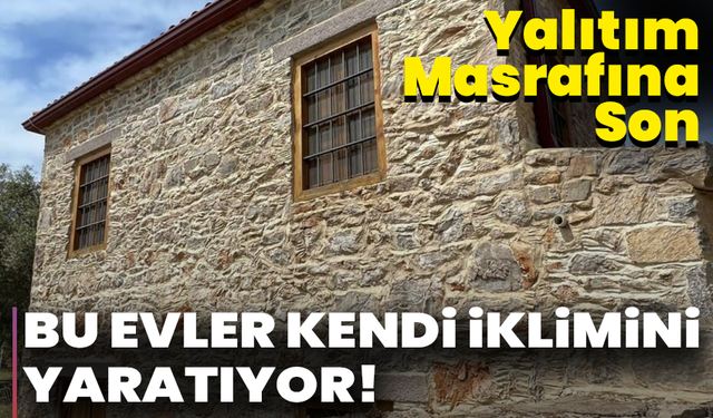 Yalıtım Masrafına Son: Bu Evler Kendi İklimini Yaratıyor!