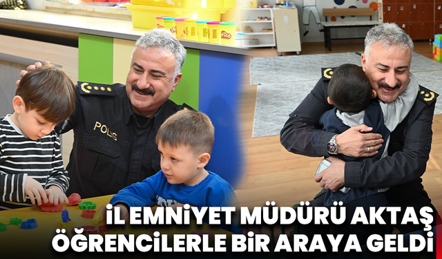 Manisa İl Emniyet Müdürü Aktaş öğrencilerle bir araya geldi