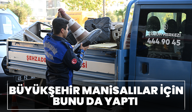 Büyükşehir Manisalılar İçin Bunu da Yaptı