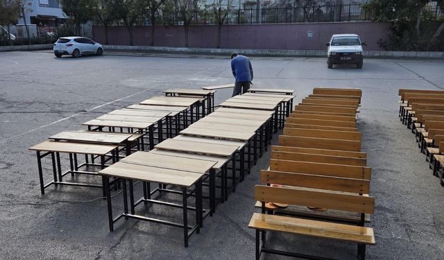 Manisa’da okullar yenileniyor