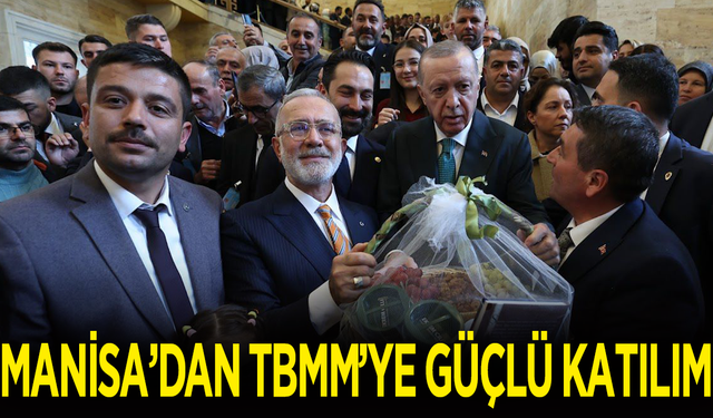 Manisa Teşkilatı’ndan Erdoğan’a Ziyaret: TBMM’de Birlik ve Beraberlik Mesajı