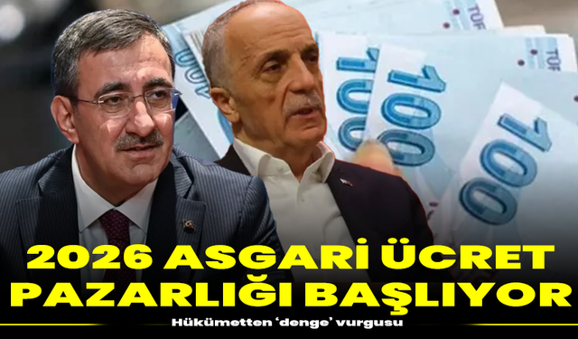 2026 asgari ücret pazarlığı başlıyor: Hükümetten ‘denge’ vurgusu