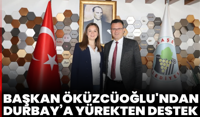 Başkan Öküzcüoğlu'ndan Durbay’a yürekten destek: "Dualarımız seninle"