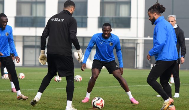 Manisa FK, Sakaryaspor maçının hazırlıklarını tamamladı