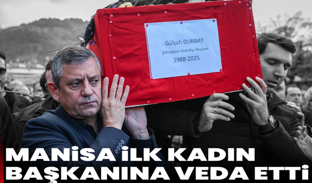 Manisa ilk kadın başkanına veda etti