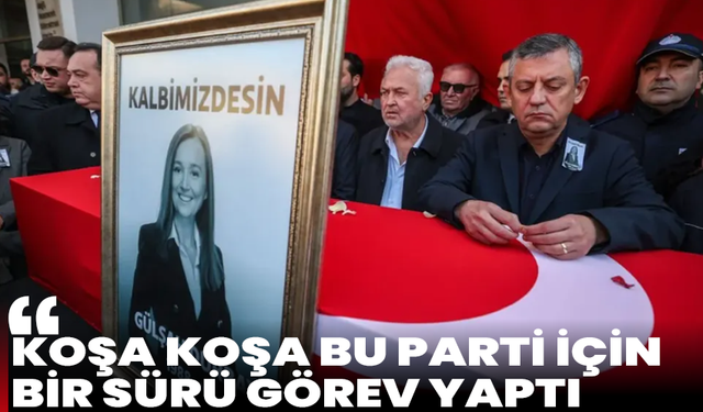 Cumhuriyet Halk Partisi Genel Başkanı Özgür Özel: ''‘Yazacağız O Hikayeyi Genel Başkanım’ dedi''