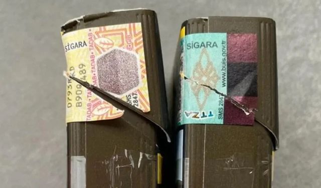 Sigara paketlerindeki mavi etiketin sırrı çözüldü: Sahte değil, yeni sistem