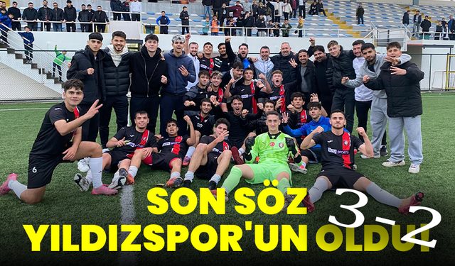 Kıran Kırana Maçın Kazananı Yıldızspor Oldu: 3-2!