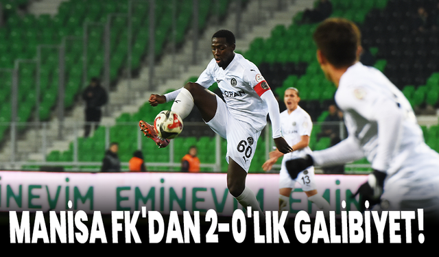 Manisa FK'dan 2-0'lık Galibiyet!