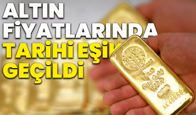 Altın Fiyatlarında Tarihi Eşik Geçildi: Gram Altın Artık 8 Bin Lira!