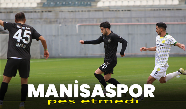 Manisaspor mağlup oldu