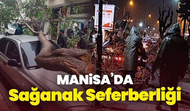 Şehzadeler Belediyesi’nde Sağanak Seferberliği