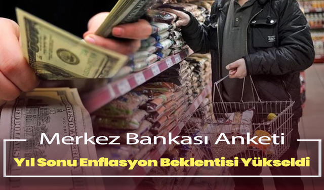 Merkez Bankası Anketi: Yıl Sonu Enflasyon Beklentisi Yükseldi