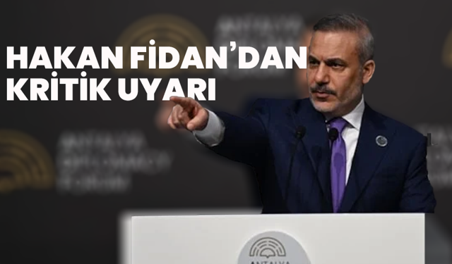 Hakan Fidan’dan Kritik Uyarı: “Askeri İttifakı Görmezden Gelemeyiz”
