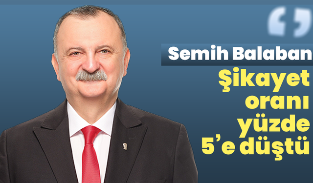 Başkan Balaban: “Sokak hayvanlarıyla ilgili şikayet oranı yüzde 5’e düştü”