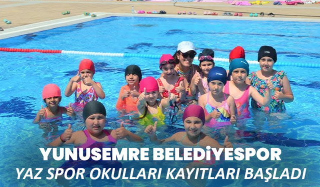 Yunusemre Belediyespor Yaz Spor Okulları Kayıtları Başladı